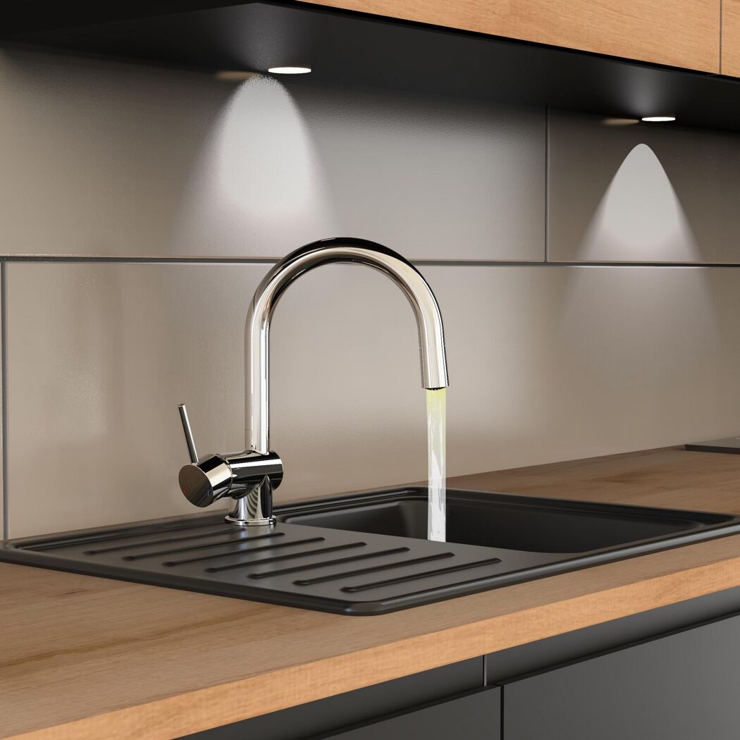 Wasserhahn Stella LED Chrom