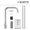 Schütte Einhand-Spültischbatterie Window chrom mit Einzelteilen und Anleitung