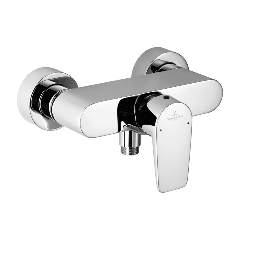 Chromfarbene Brausearmatur Subway von Villeroy & Boch