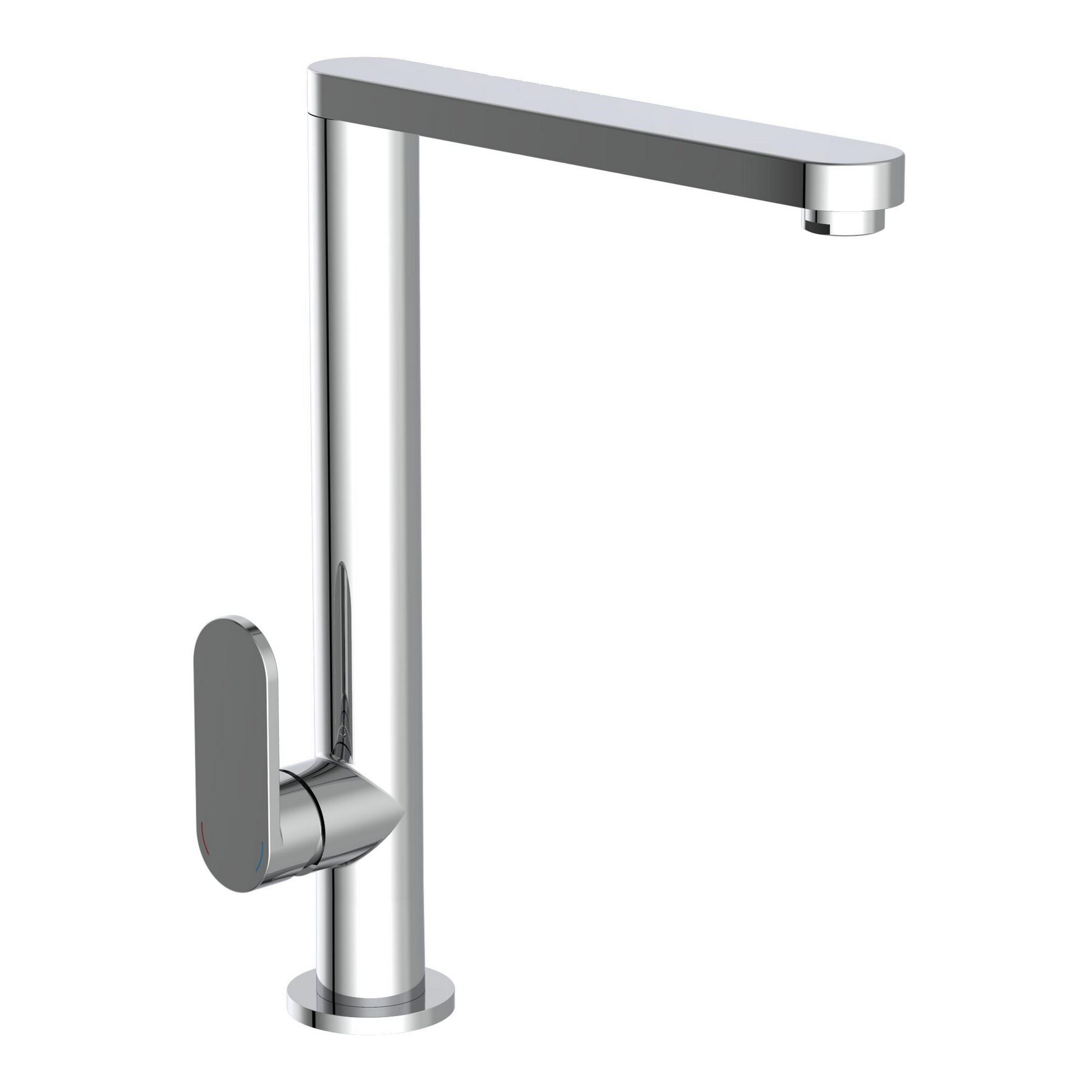 Chromfarbene Spültischarmatur Chicago Design