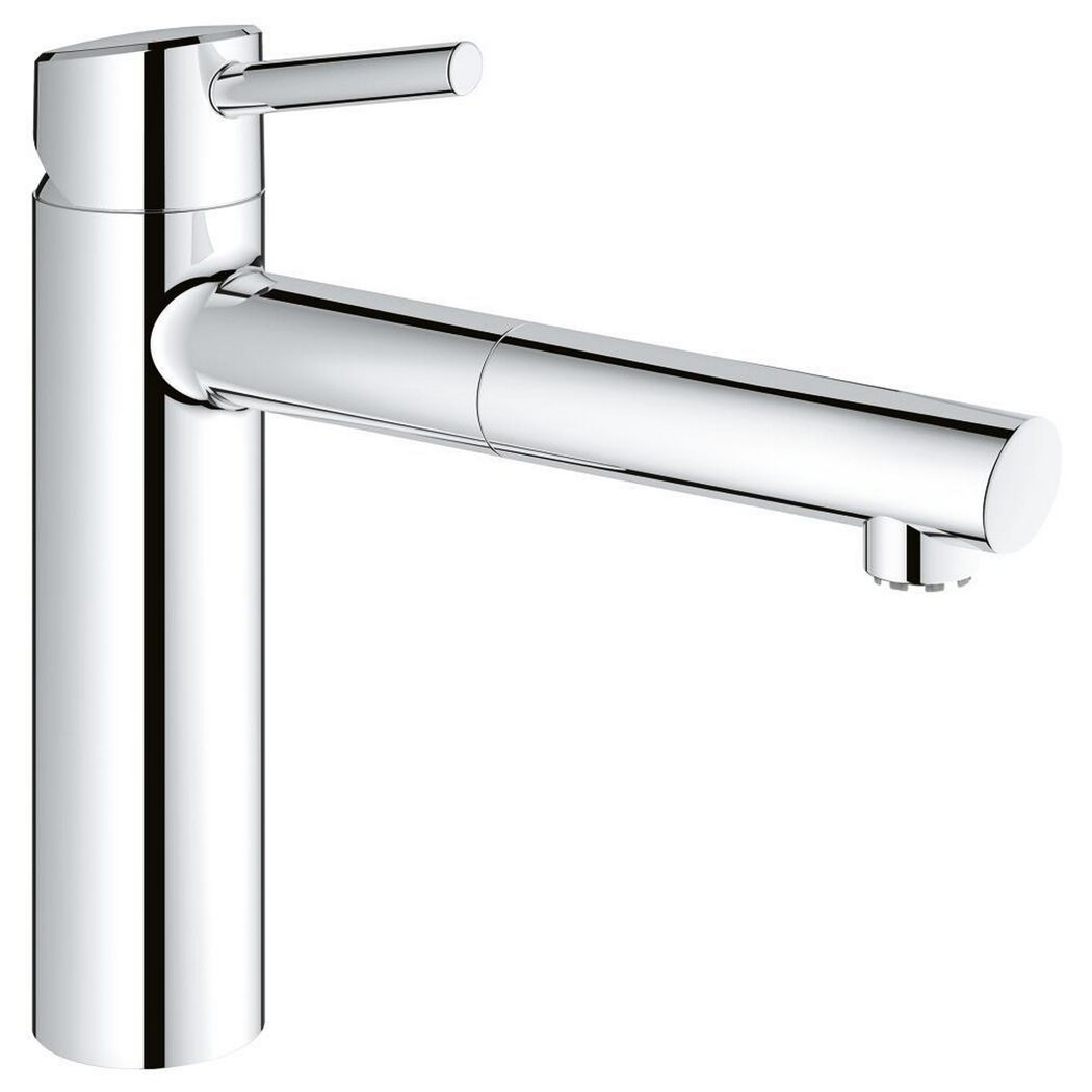 Chrom glänzende Spültischarmatur "Concetto" von Grohe