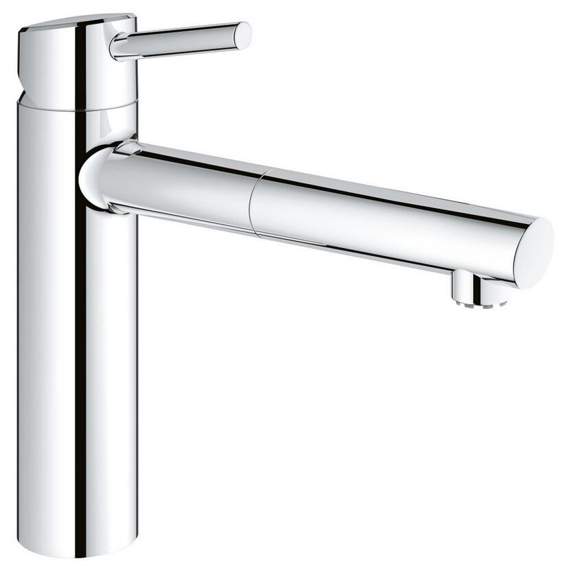Chrom glänzende Spültischarmatur "Concetto" von Grohe