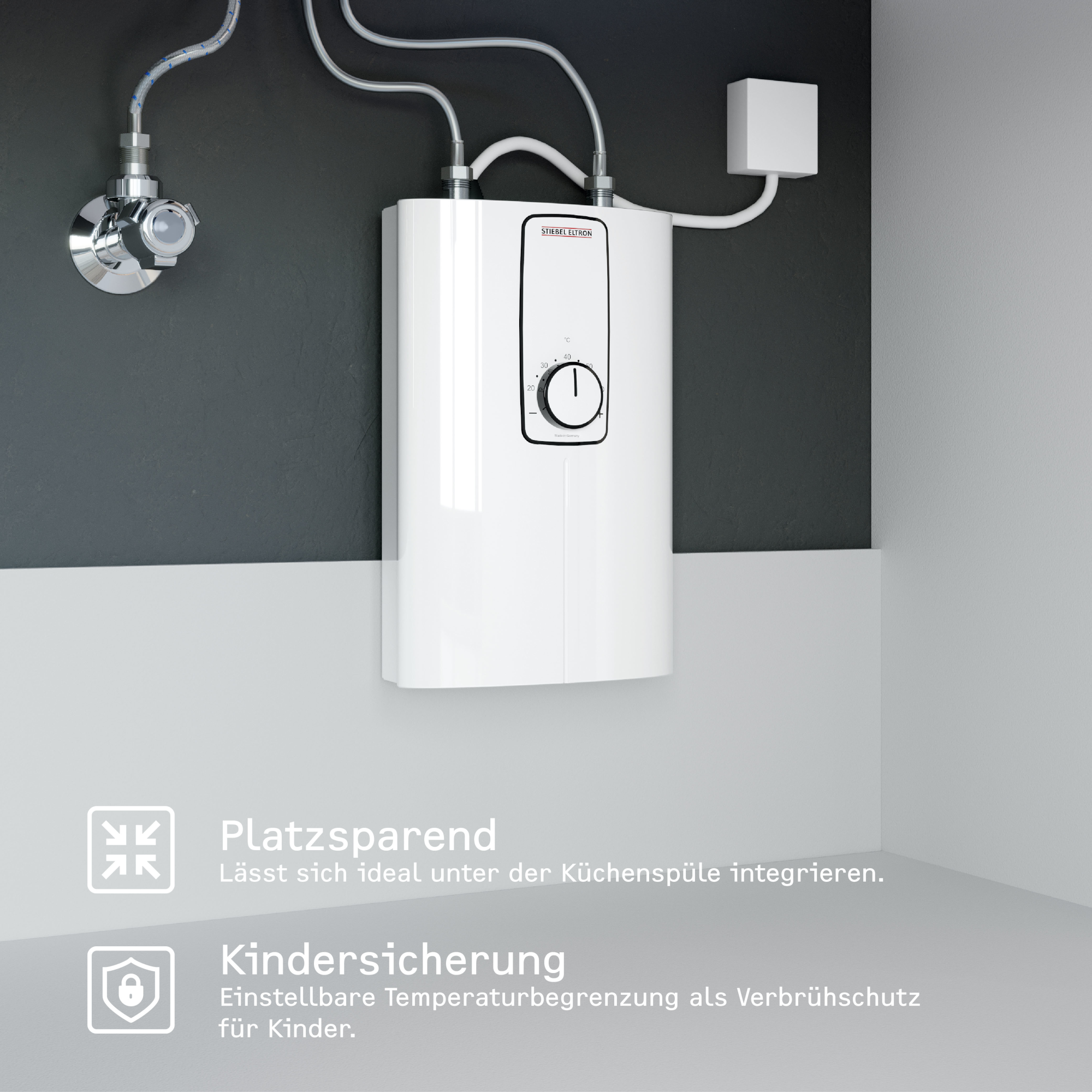 Durchlauferhitzer 'DCE 11/13' 13 kW