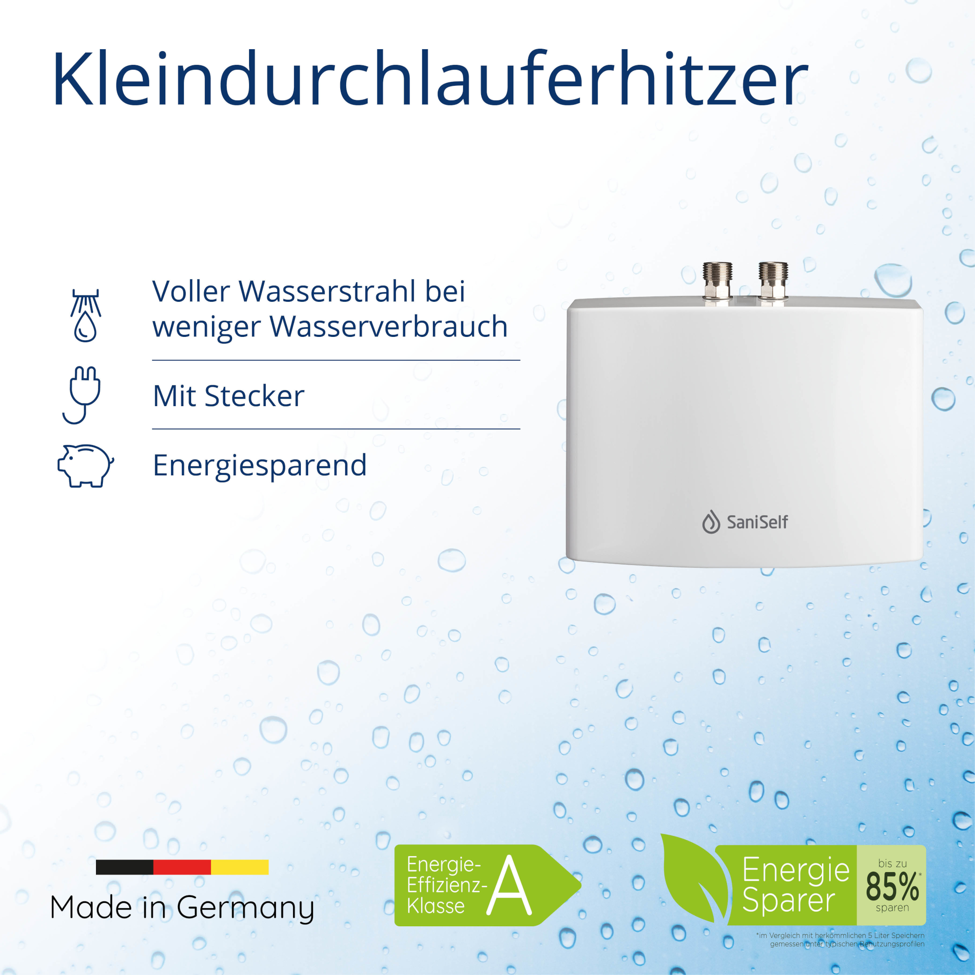Klein-Durchlauferhitzer 'KD' 3,5 kW