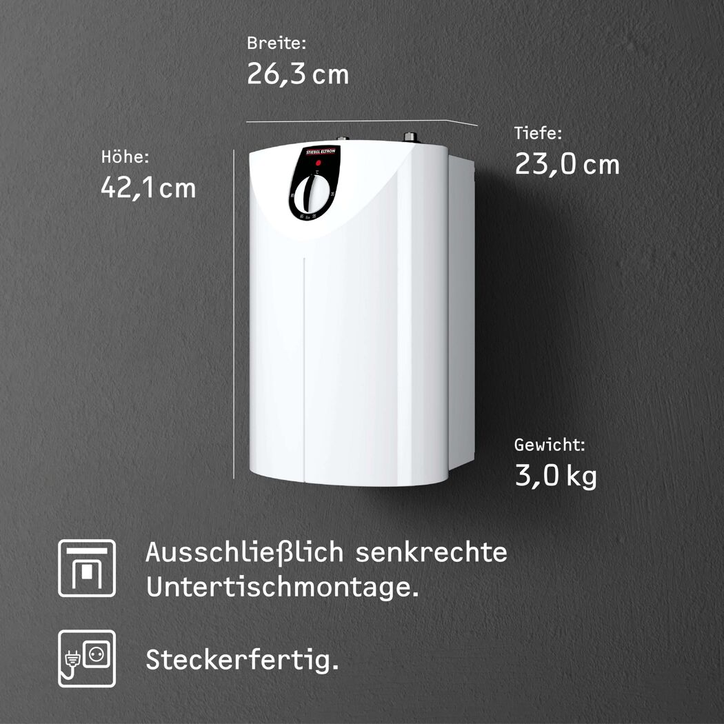 Warmwasserspeicher 'SNU 5 SL' 5 l, 2000 W