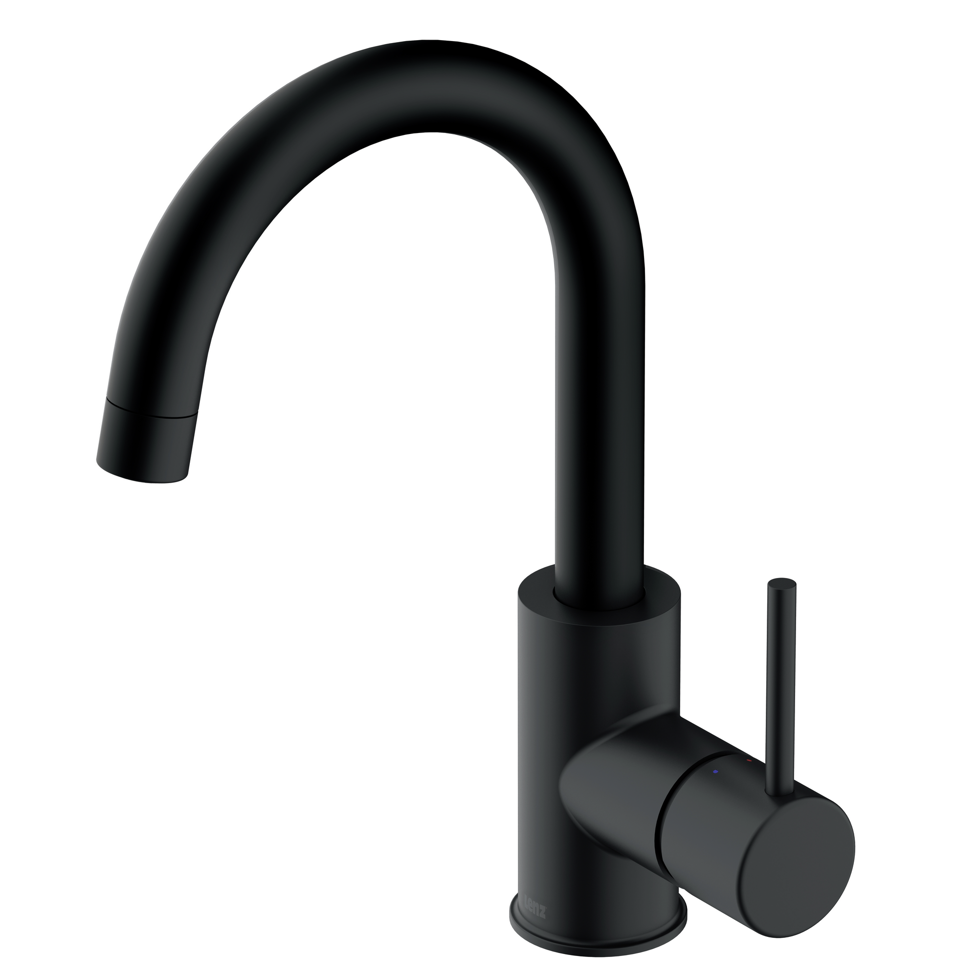 Waschtischarmatur 'Bow 2' schwarz 28,2 cm