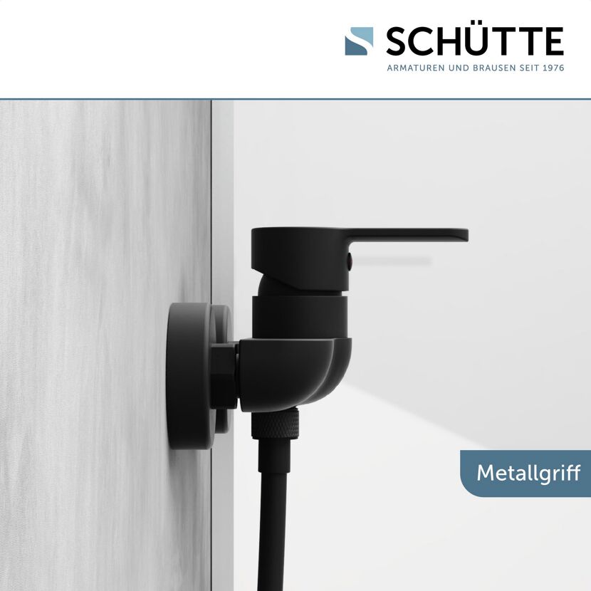 Brausearmatur 'Denver' matt schwarz