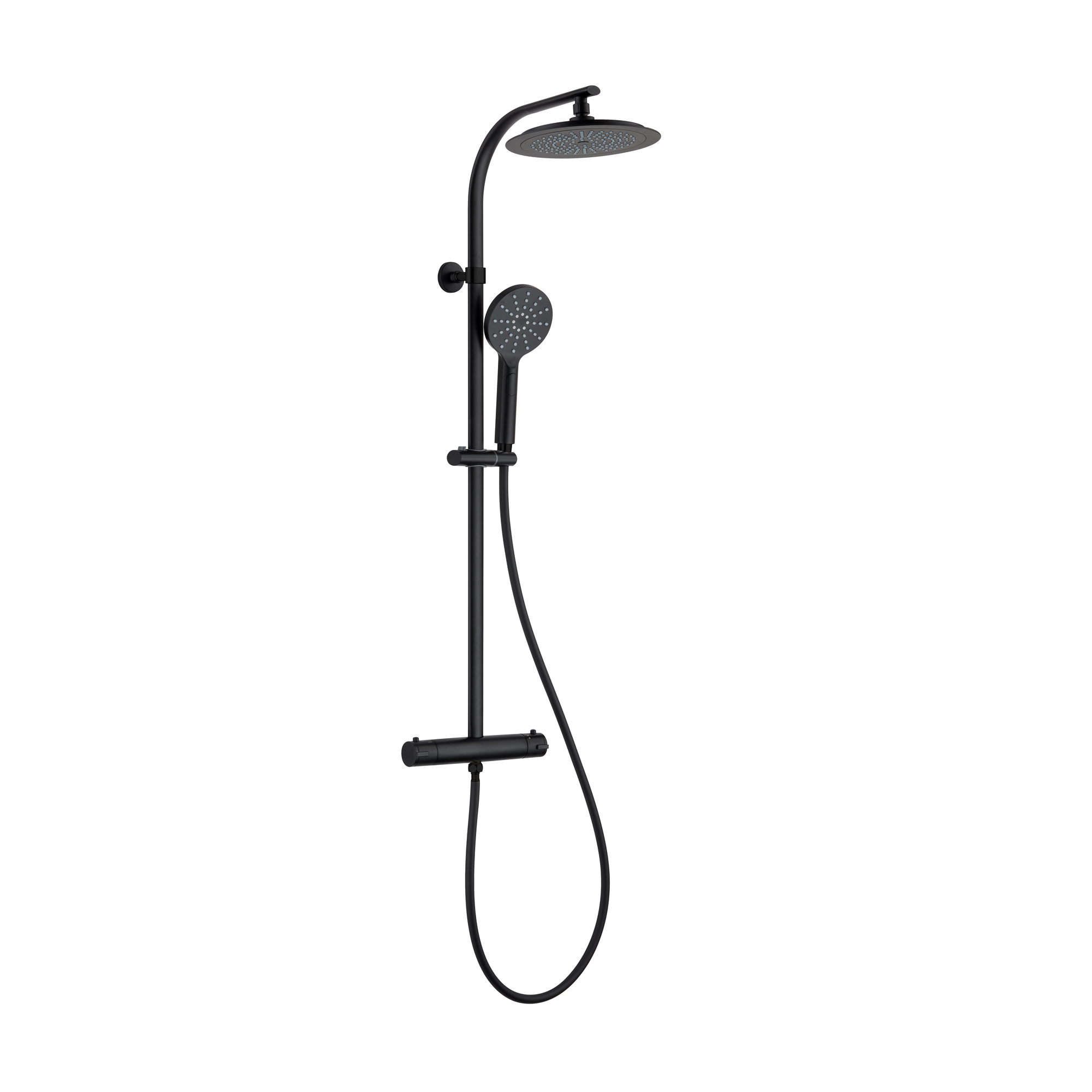 Schütte Duschsäule MADURA FRESH, Höhe 101 cm, 2 in 1 mit Regendusche und Handbrause