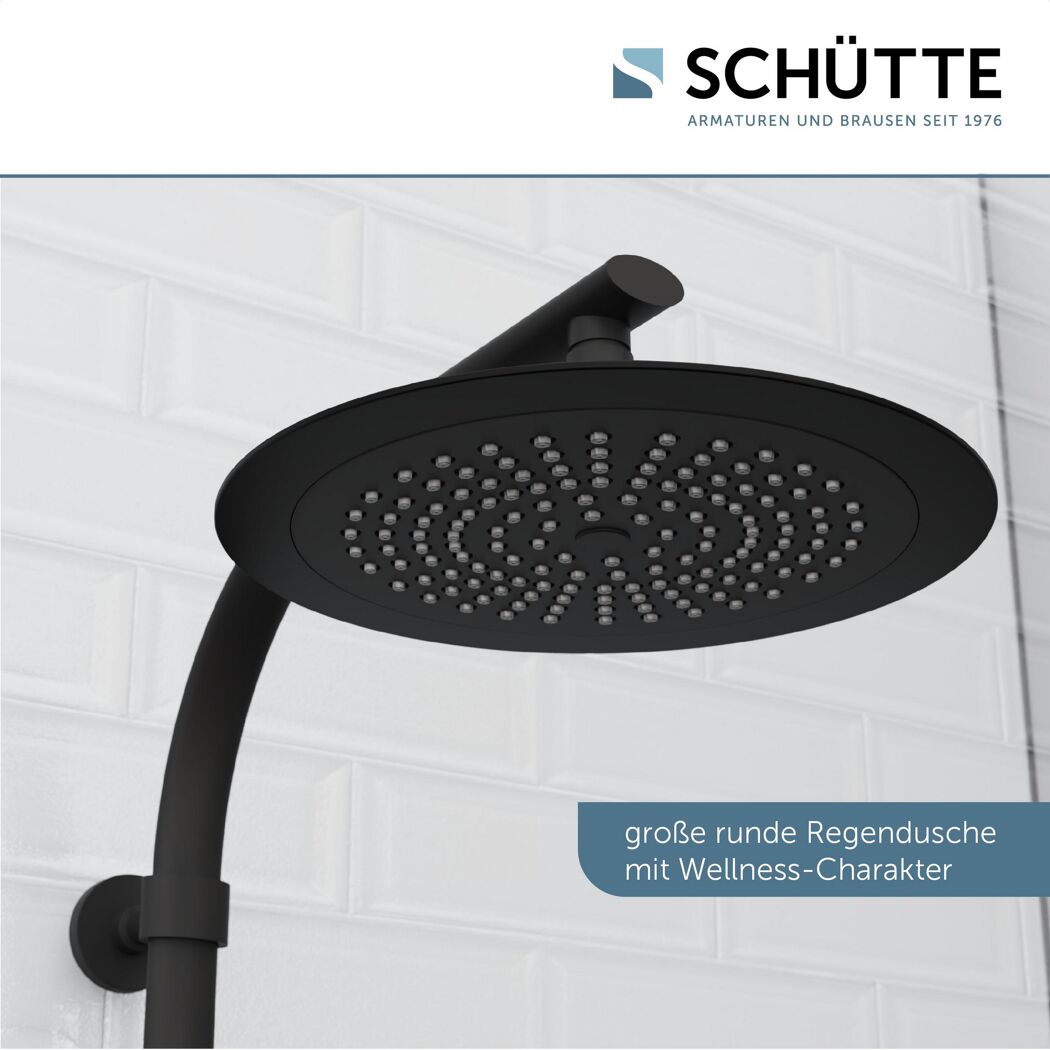 Duschsystem 'Madura Fresh' schwarz