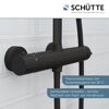Duschsystem 'Madura Fresh' schwarz