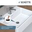 Waschbecken mit Pop-up Ventil