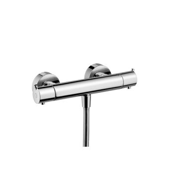 Chromglänzender Brausethermostat Ecostat S HG