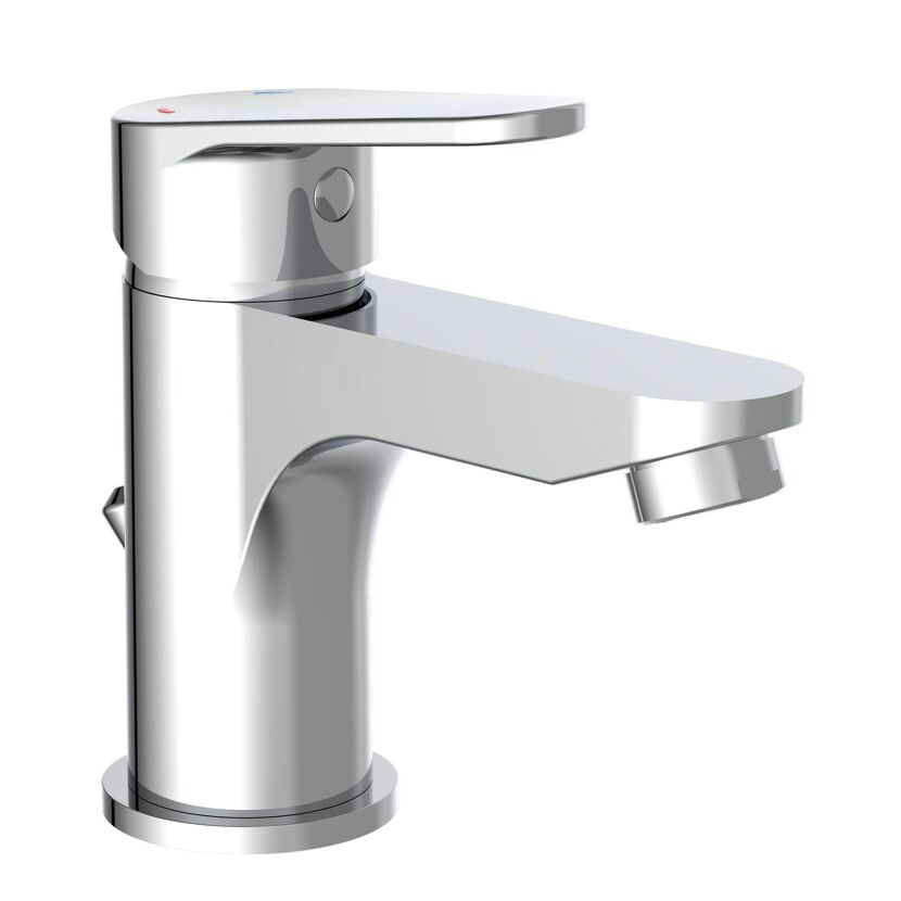 Chromarmatur für Waschbecken