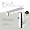 Waschtischarmatur 'Mola' mit Sensor chromfarben