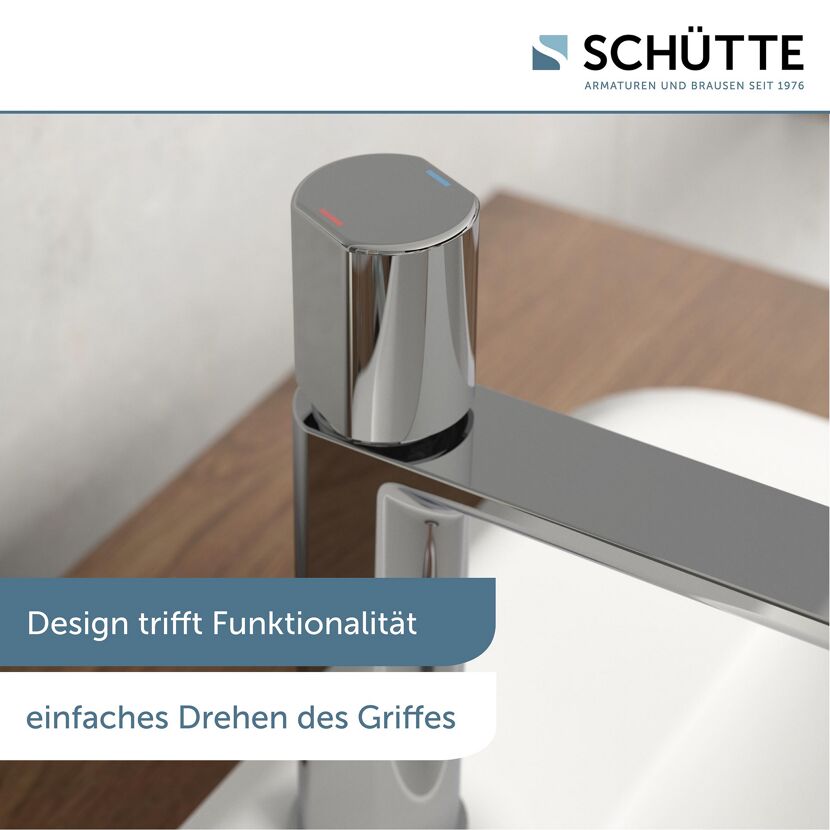 Schütte Waschtischarmatur New York Chrom.