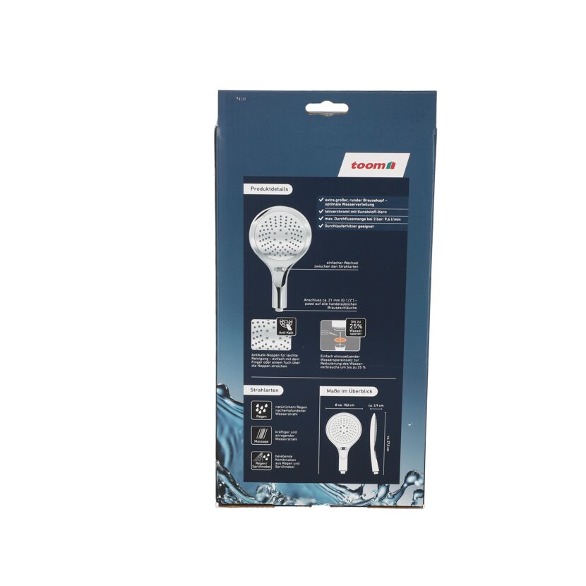 toom Handbrause Chicago Verpackung