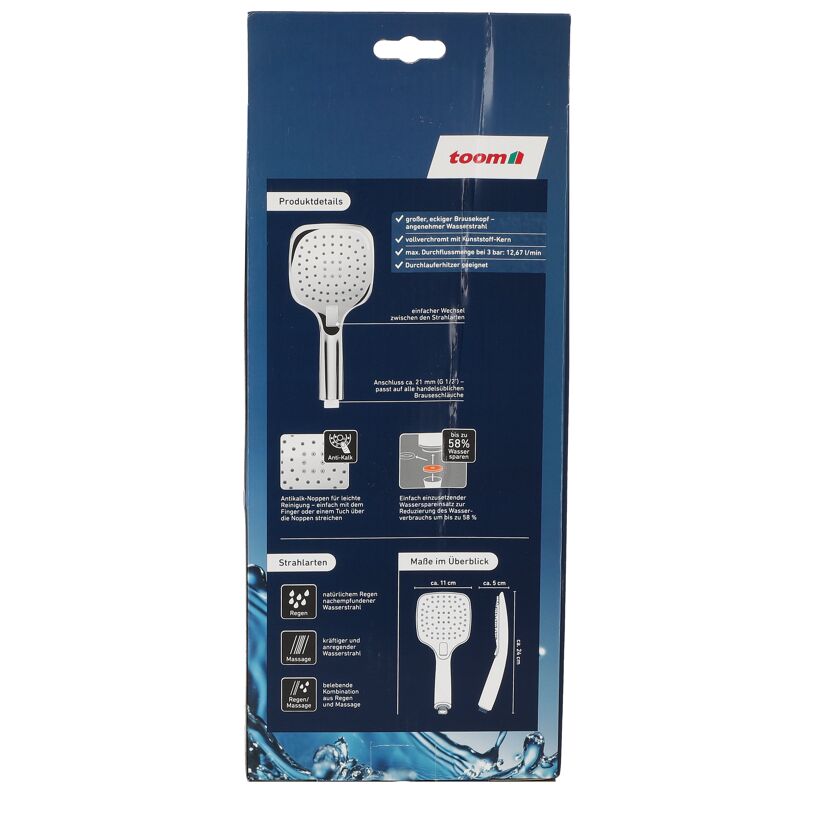 toom Handbrause Tokio Verpackung