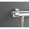 Thermostat-Duscharmatur 'Precision Flow' chromfarben
