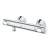 Thermostat-Duscharmatur 'Precision Flow' chromfarben