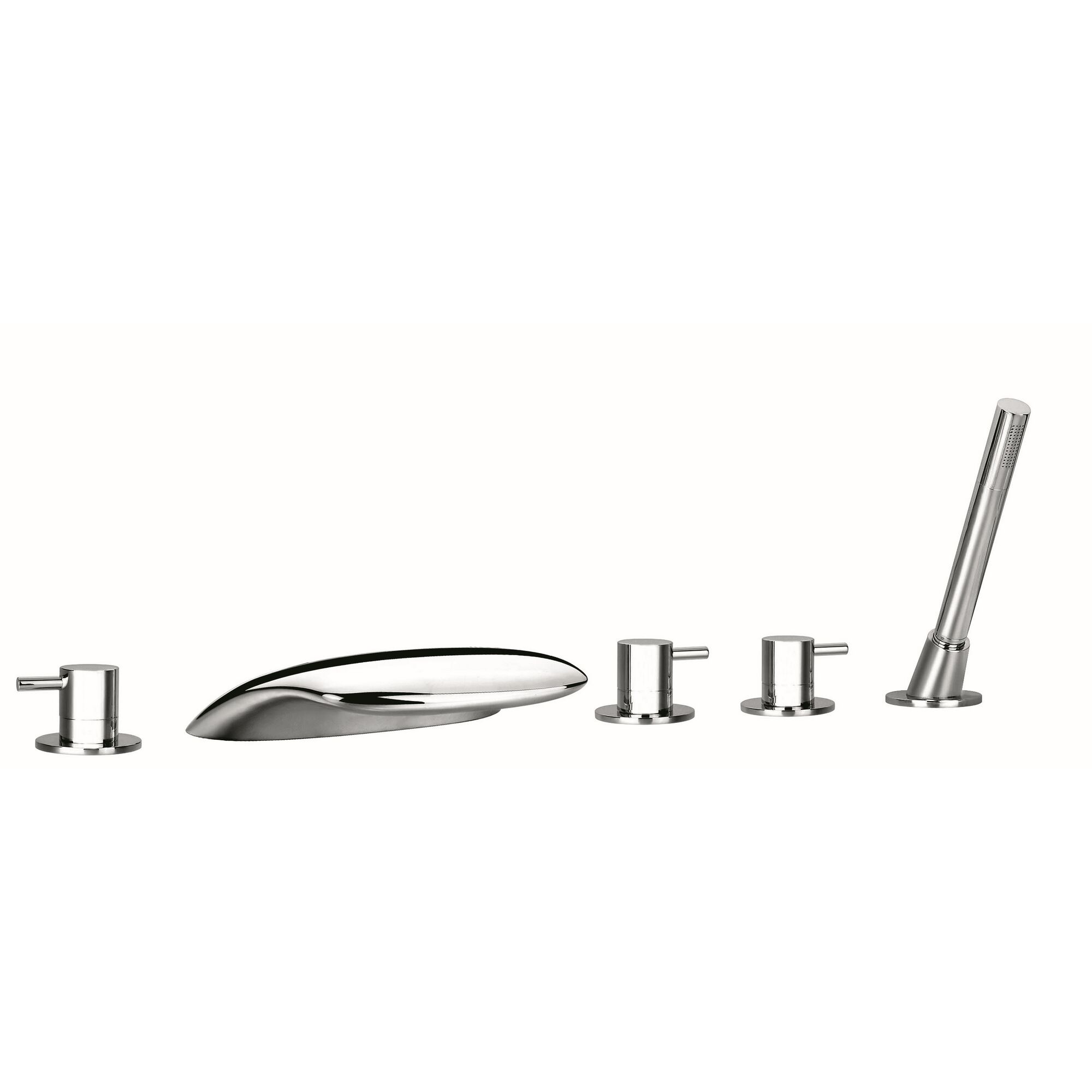 Chromarmatur für Badewanne