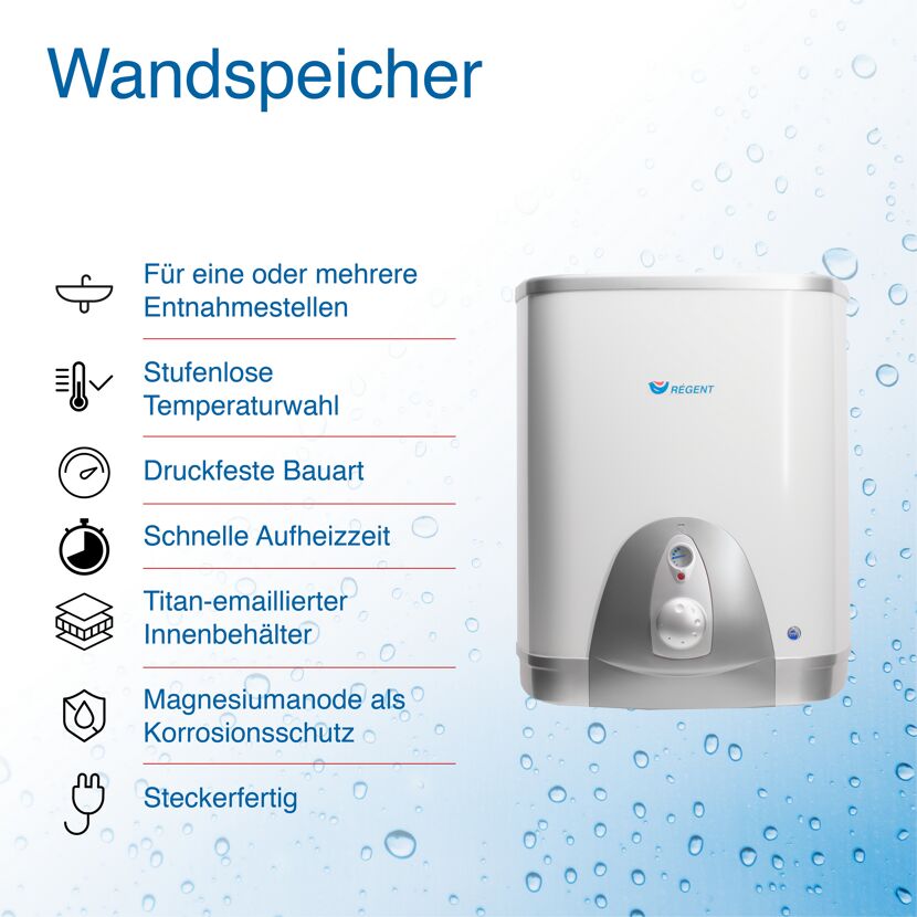 Warmwasserspeicher 'REG 100 QB EU2' 100 l 2 kW