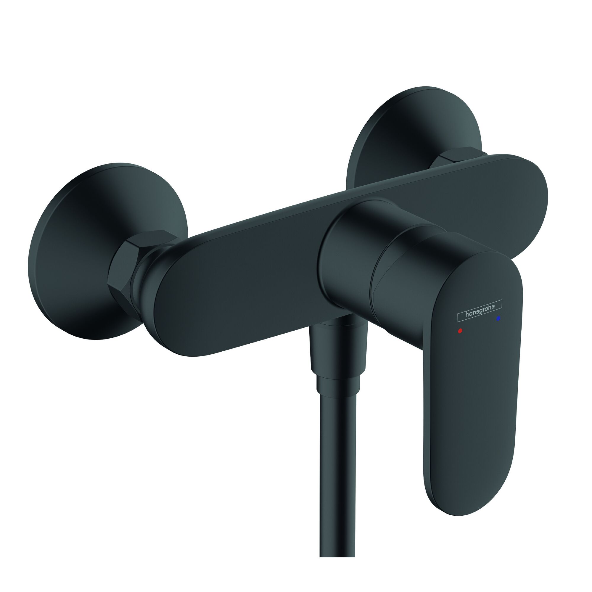 Schwarze Duscharmatur Vernis Blend von hansgrohe