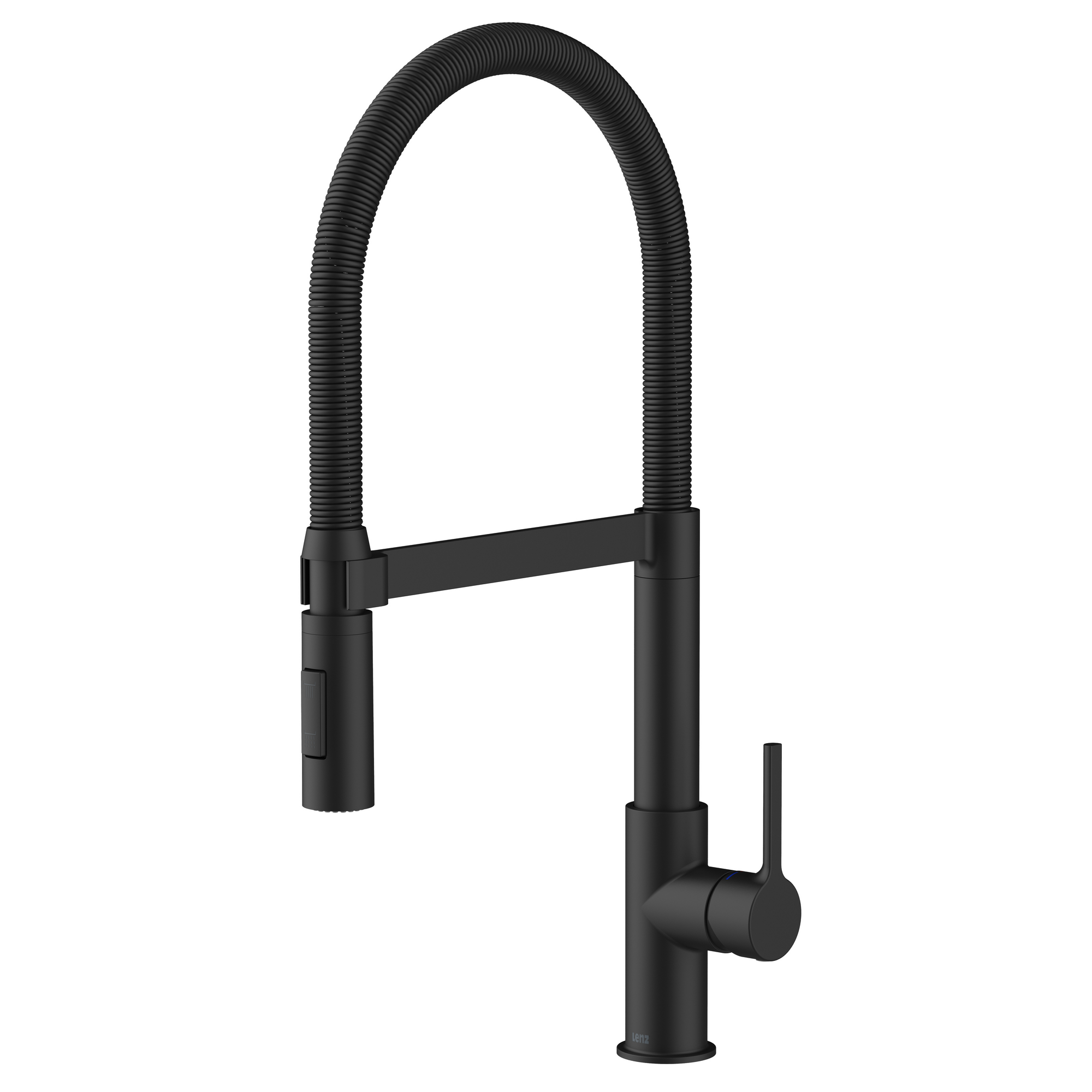 Küchenarmatur 'Aluna' schwarz-matt mit Pendelbrause