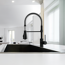 Verkleinertes Bild von Küchenarmatur 'Kalani²' schwarz-matt mit Pendelbrause