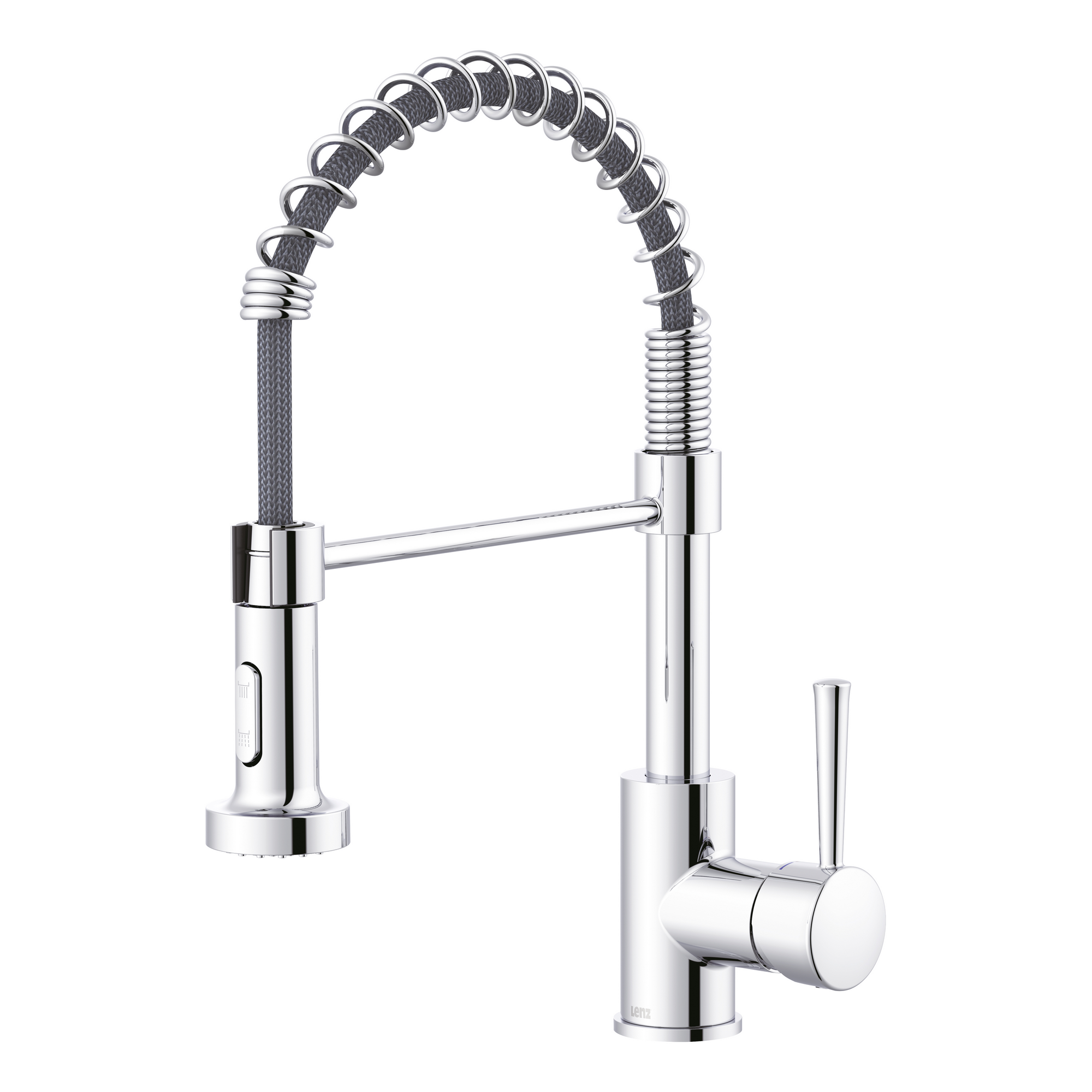 Küchenarmatur 'Nova' chromfarben mit Pendelbrause