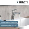 Chromarmatur Boston WT mit Wasserstrahl