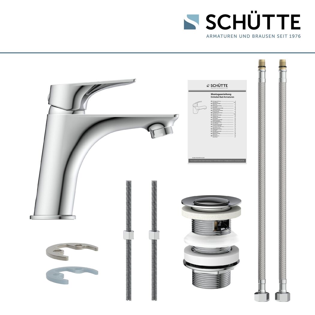 Schütte Boston WT Armatur Chrom mit Montageanleitung