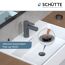 Waschbecken mit Pop-up Ventil