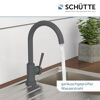 Anthrazitfarbener Wasserhahn Cornwall von Schütte