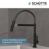 Schwarze Küchenarmatur Miami SPT von SCHÜTTE