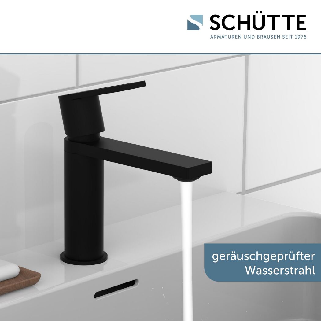 Schwarzer Wasserhahn von Schütte