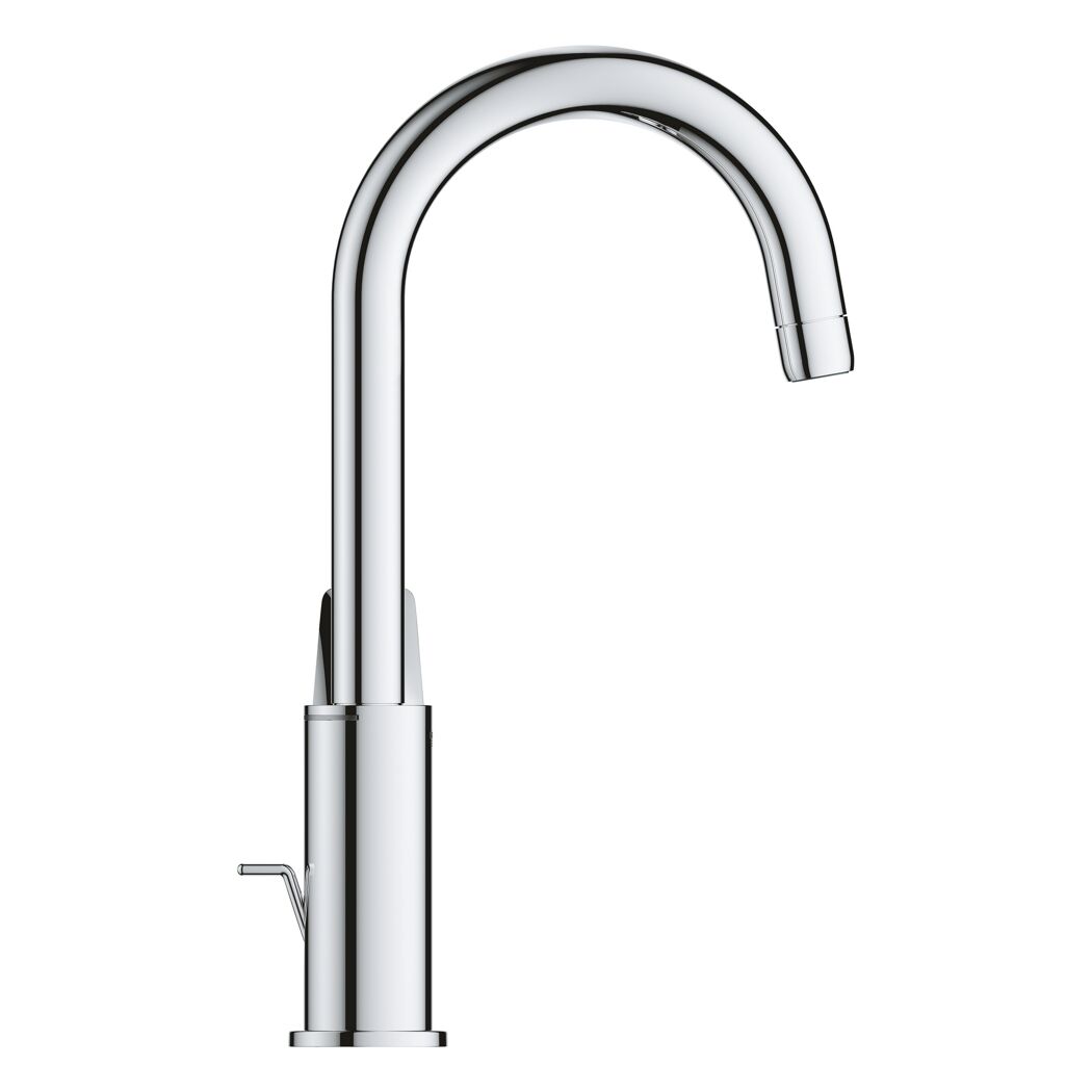 Chrom Waschtischarmatur mit Hebel