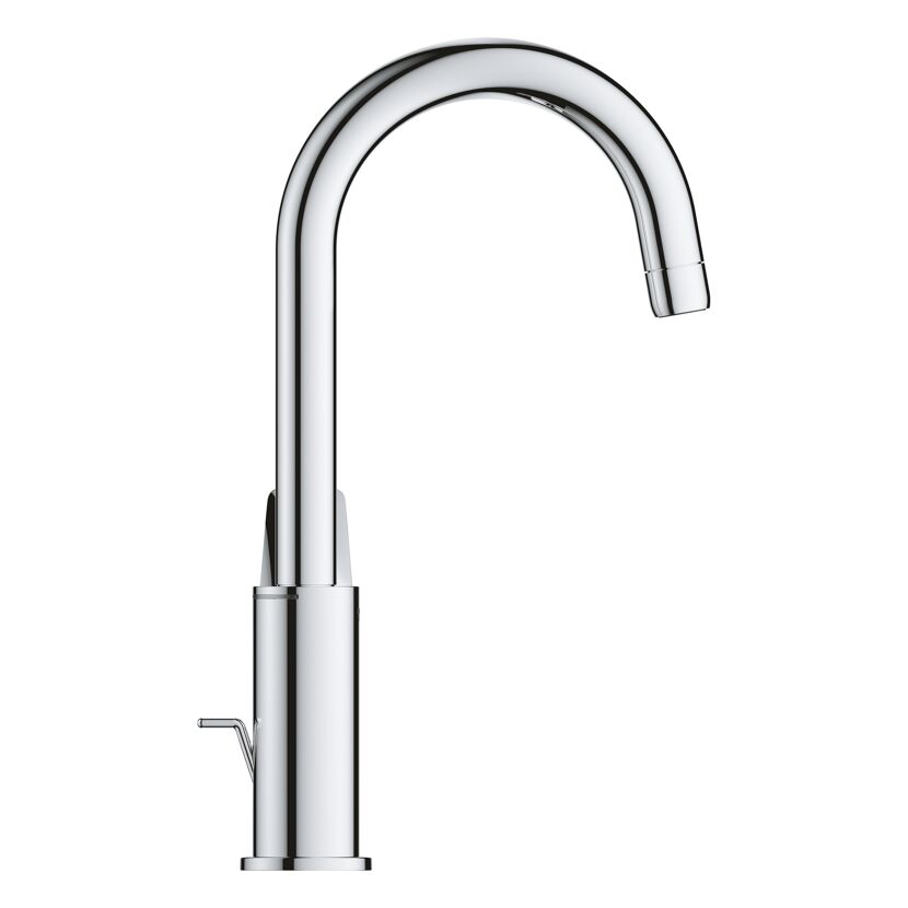 Chrom Waschtischarmatur mit Hebel