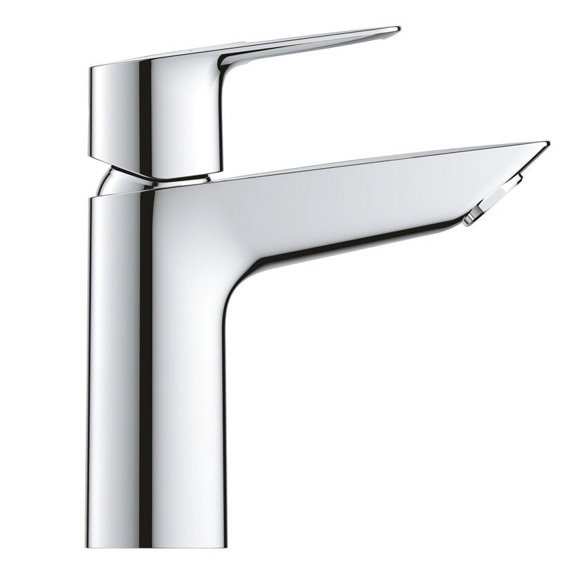 Chrom Waschtischarmatur mit Hebel