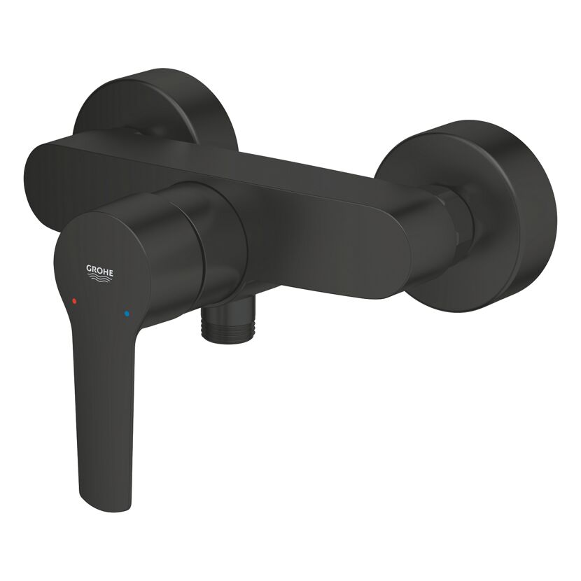 Schwarze GROHE Brausearmatur