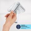 Badewannenarmatur Grohe 'Start' mattschwarz