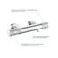Grohe Brausethermostat mit Griffen