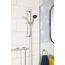 Brausethermostat mit Handbrause und Brausestange