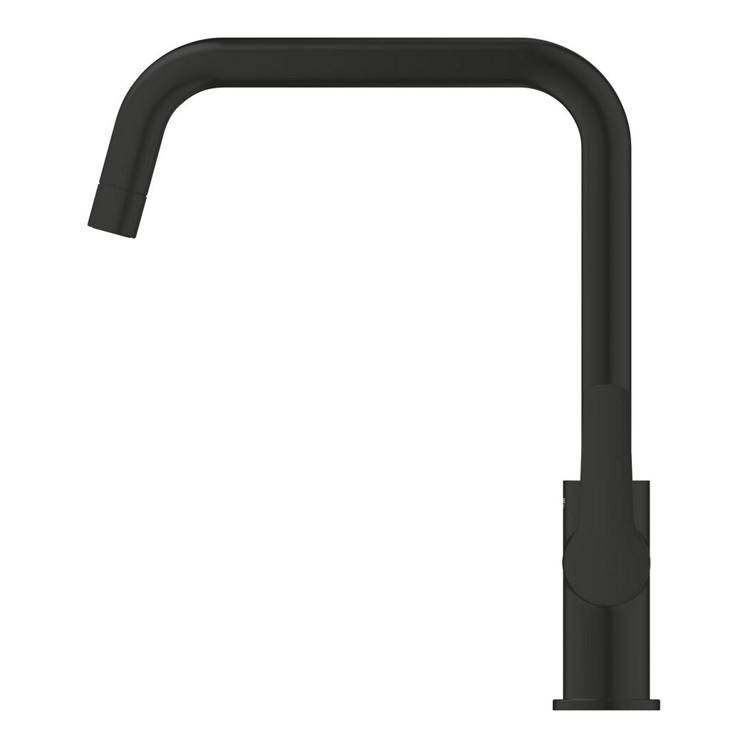 Schwarze Küchenarmatur