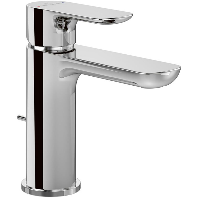 Chromfarbene Waschtischarmatur Onovo von Villeroy & Boch.