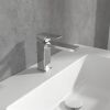 Chromarmatur an Waschbecken