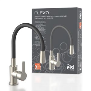 Spültischarmatur 'Flexo' schwarz