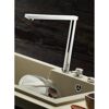 Einhebelmischer SATELLIT verchromt, Küchenspüle beige
