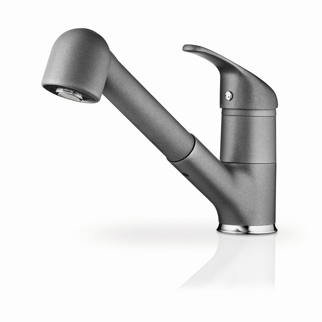 Graue Küchenarmatur FESTIVO IRON GREY