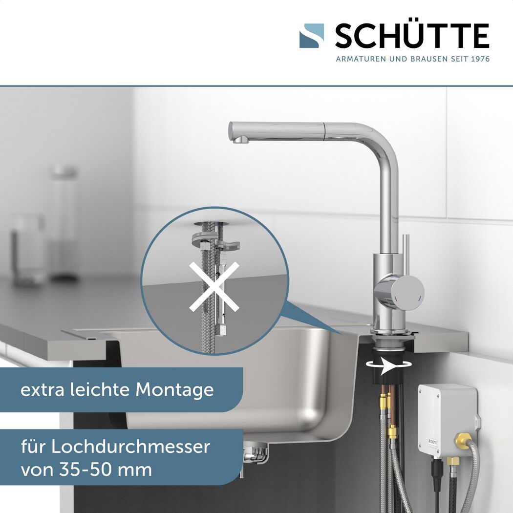 Schütte Küchenarmatur Montage