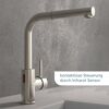 Sensor Spültischarmatur Edelstahl